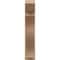 Ekena Millwork 8-in W x 32-in D x 40-in H Funston Slat Rough Cedar Woodgrain TimberThane Outlooker, Primed Tan OUTUR080X32X40FST24RCPR - alternate 6